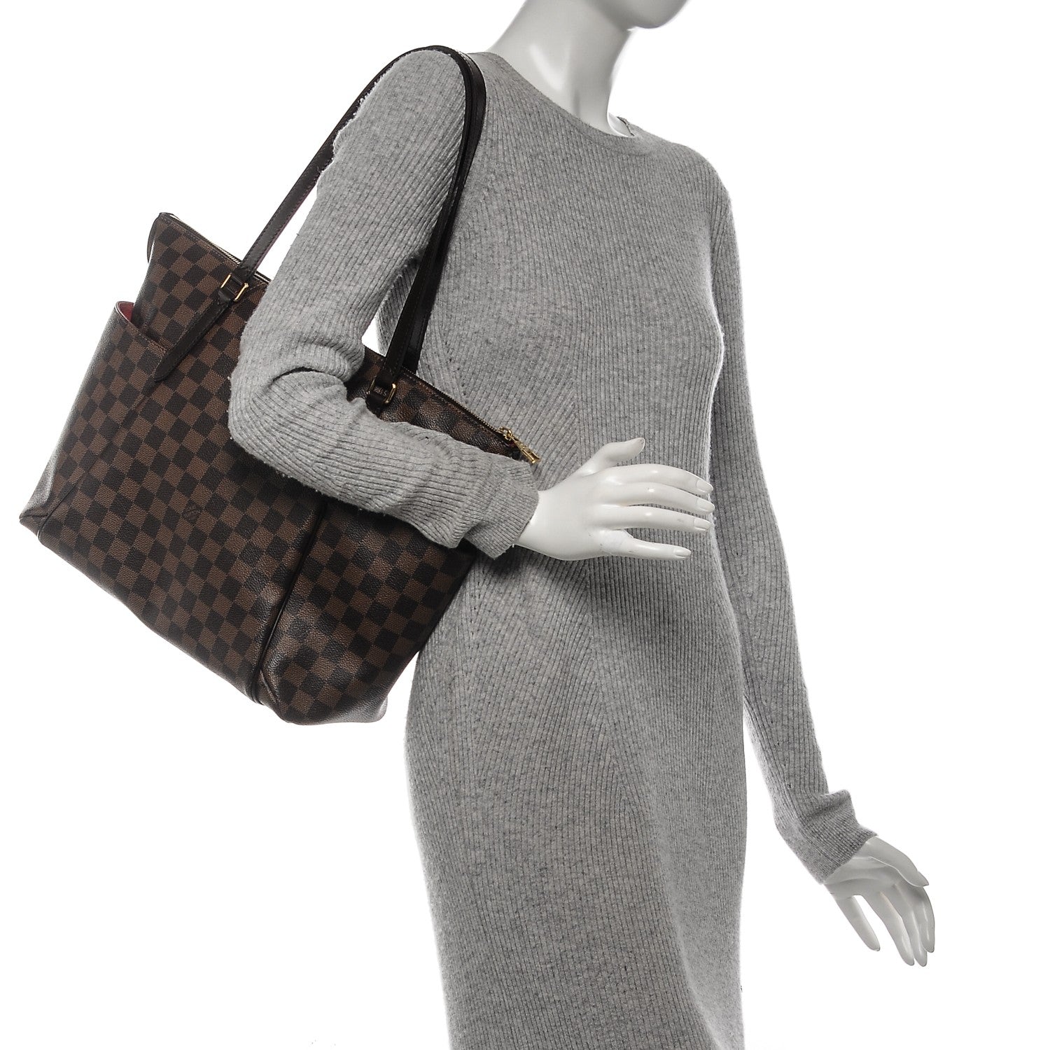 Louis Vuitton Damier Ebene Totally MM 2 of 7
