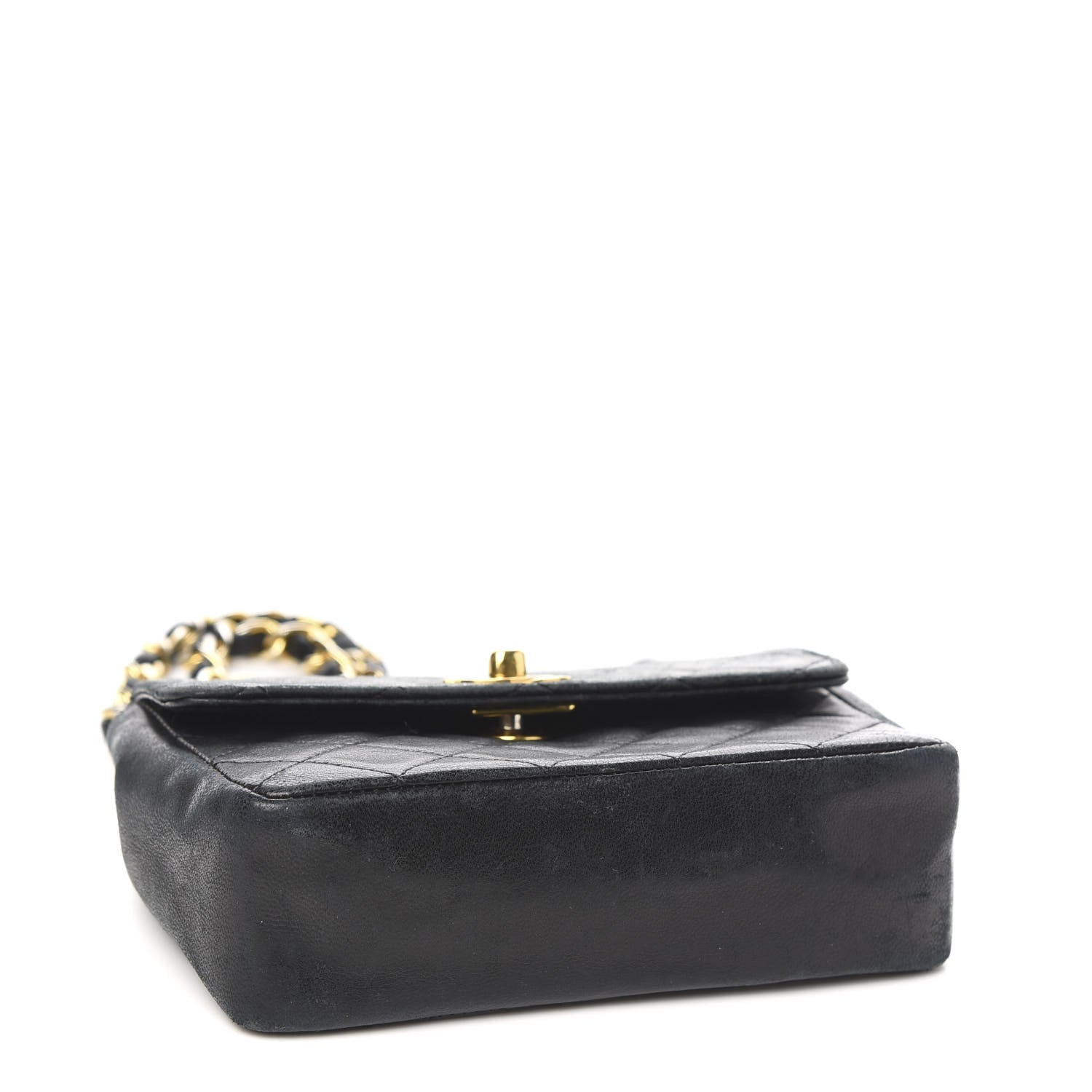 Chanel Lambskin Quilted Extra Mini Flap Black 3 of 11