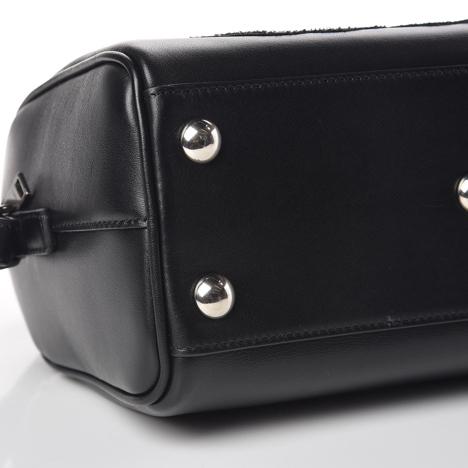Saint Laurent Calfskin Love Patchwork Classic Baby Duffle Black 9 of 10
