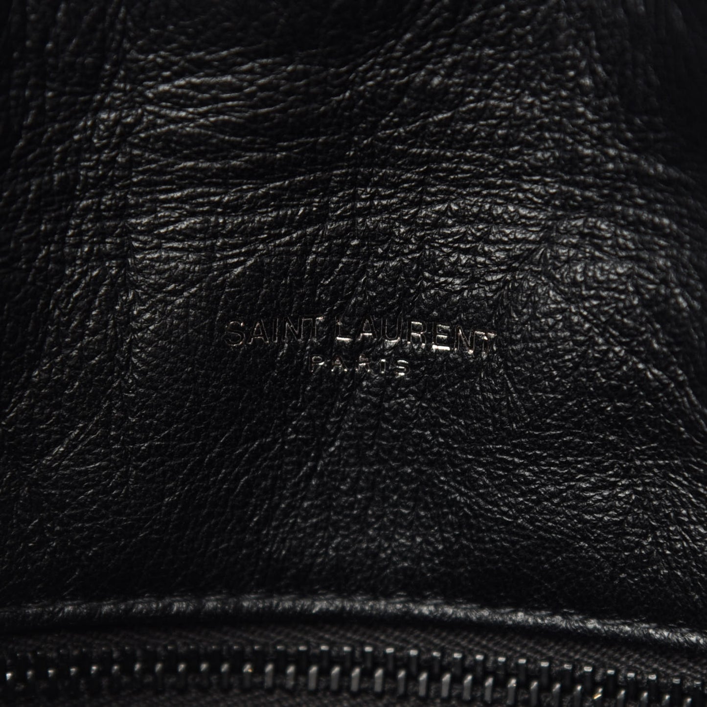 Calfskin Quilted Toy Loulou Puffer Monogram Monochrome Chain Satchel Black