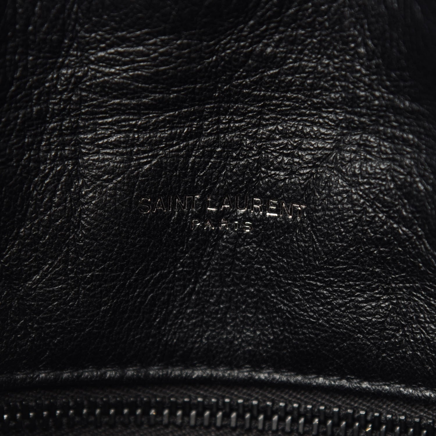 Saint Laurent Calfskin Quilted Toy Loulou Puffer Monogram Monochrome Chain Satchel Black 7 of 11