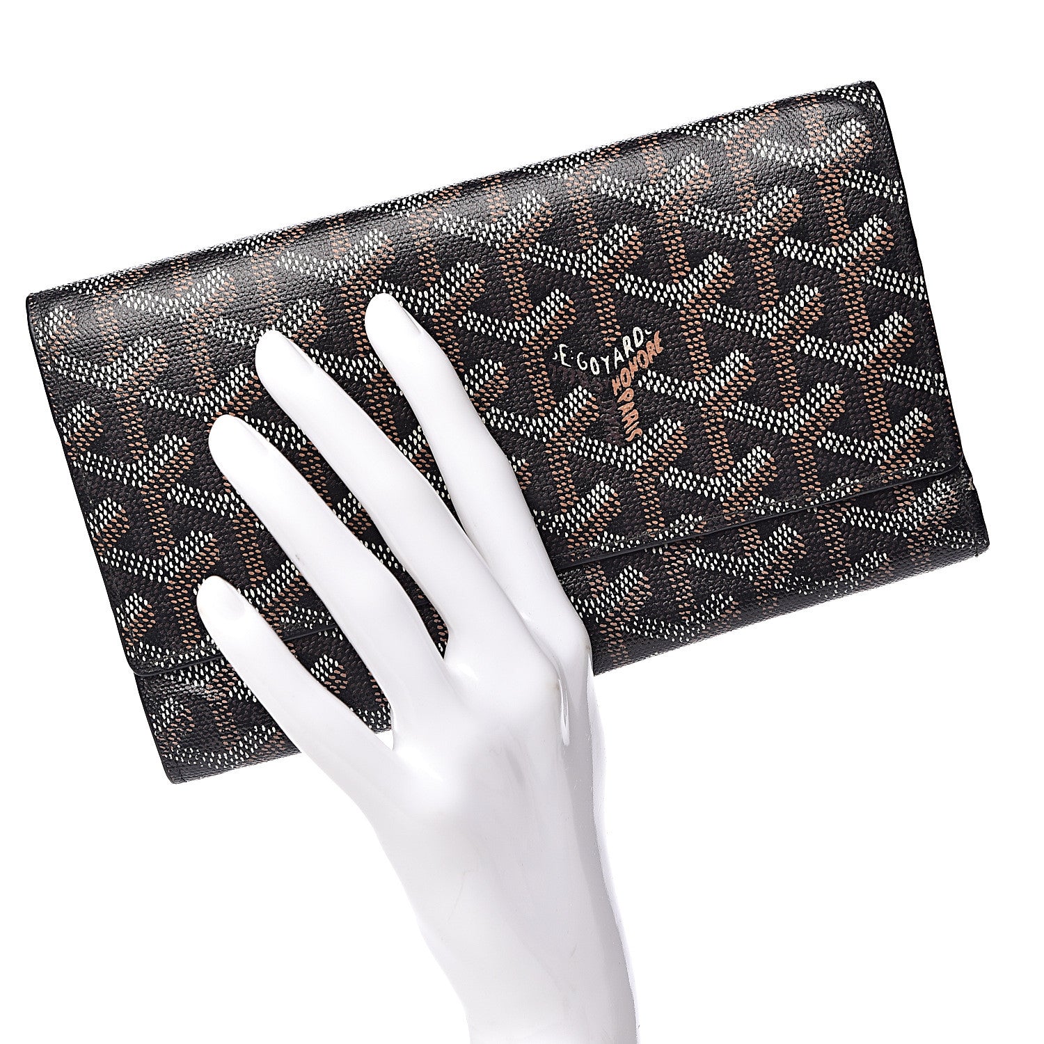 Goyard Goyardine Rivoli Wallet Black 2 of 14