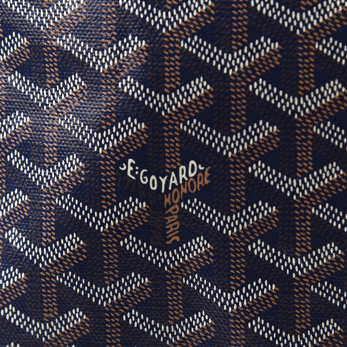 Goyardine Saint Louis PM Navy