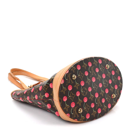 Louis Vuitton Monogram Cerises Bucket Bag 4 of 10