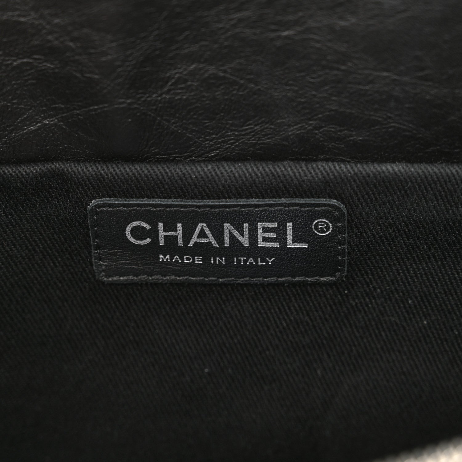 Chanel Aged Calfskin Quilted Reissue 2.55 Tote Black 7 of 10