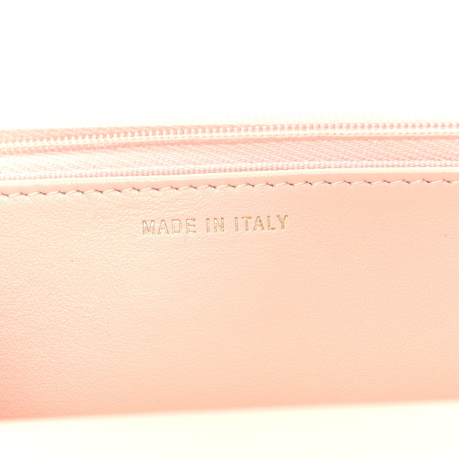 Chanel Calfskin Quilted Perfect FIt Wallet On Chain WOC Light Pink 7 of 12