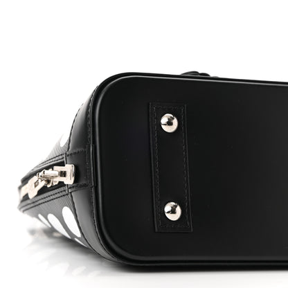 Louis Vuitton X YK Epi Alma BB Black White 8 of 10