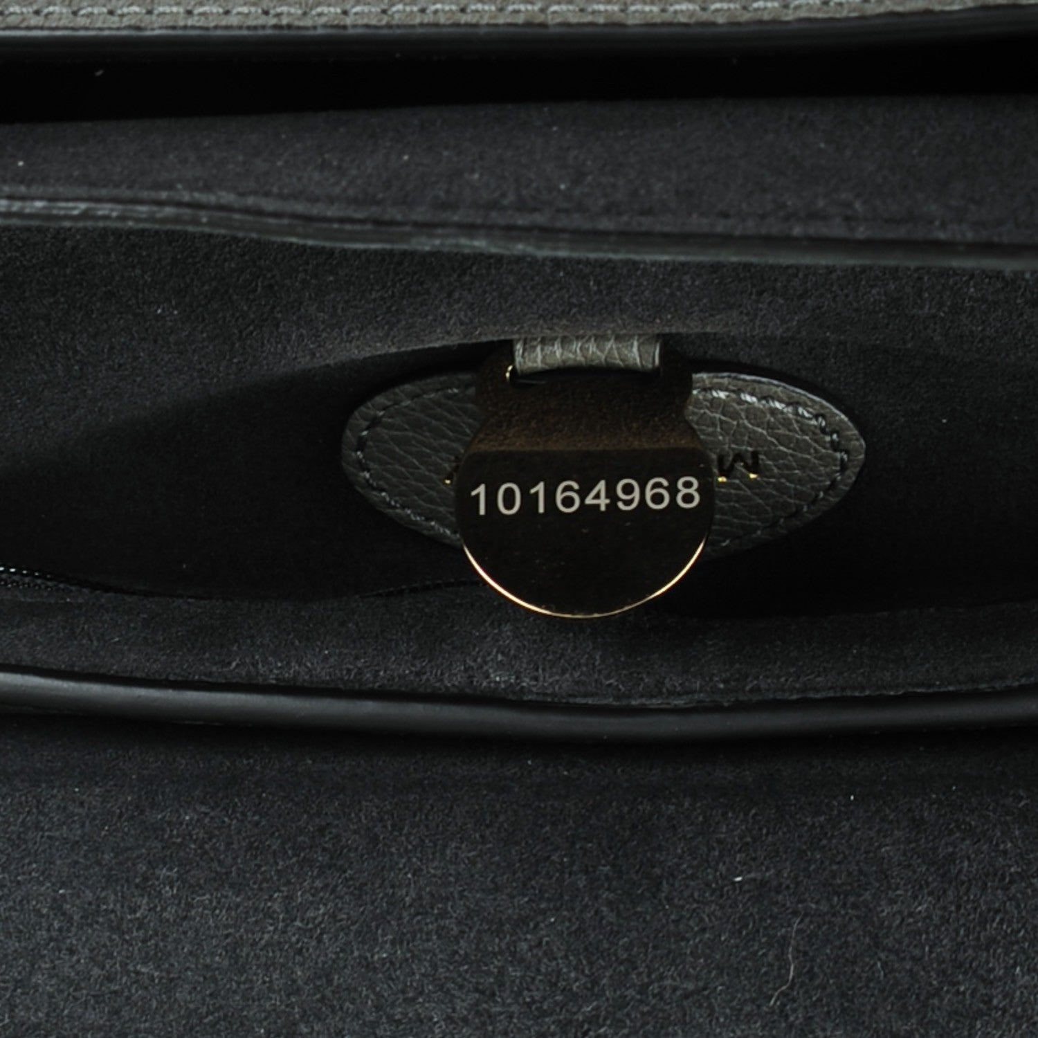 Mulberry Classic Grain Small Bayswater Satchel Mole Grey 7 of 9
