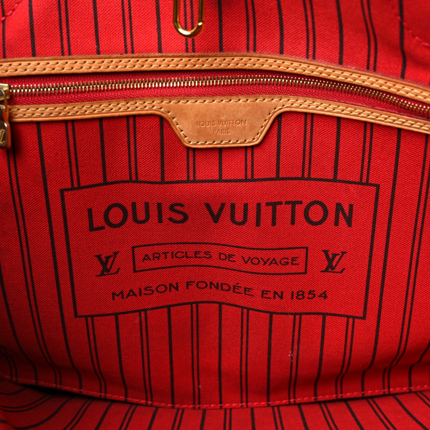 Monogram Neo Neverfull MM Cherry