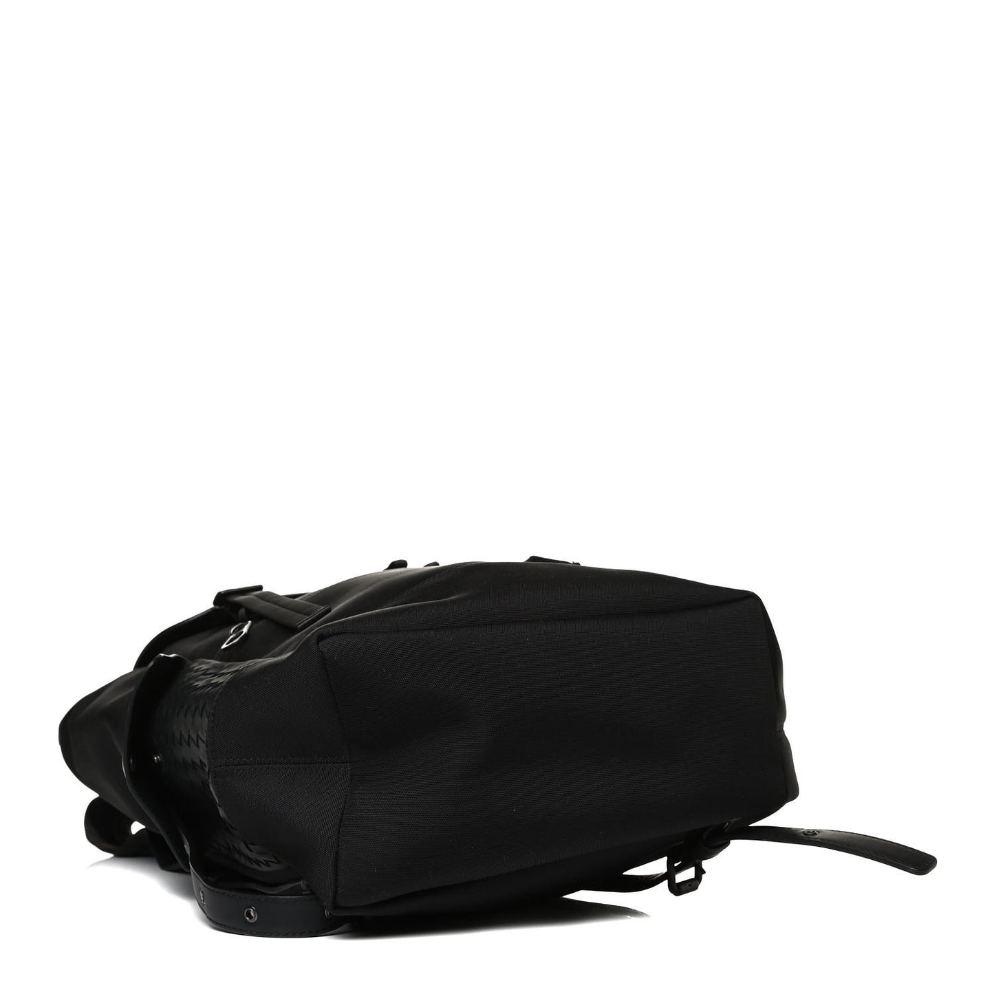 Canvas Calfskin Intrecciato Sassolungo Backpack