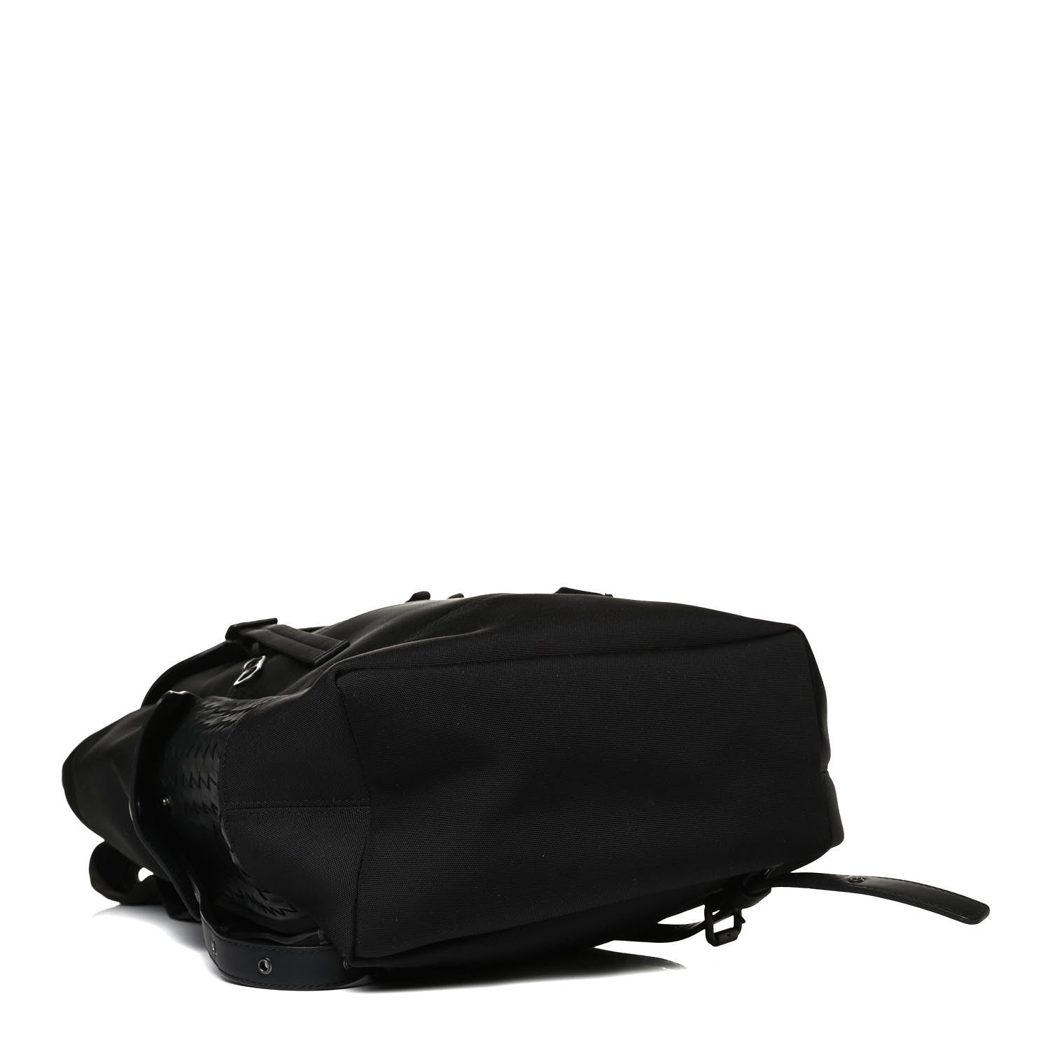 Bottega Veneta Canvas Calfskin Intrecciato Sassolungo Backpack 3 of 12