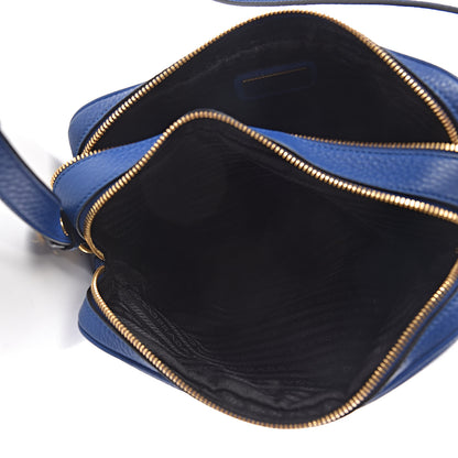 Prada Vitello Phenix Camera Crossbody Royal 6 of 12