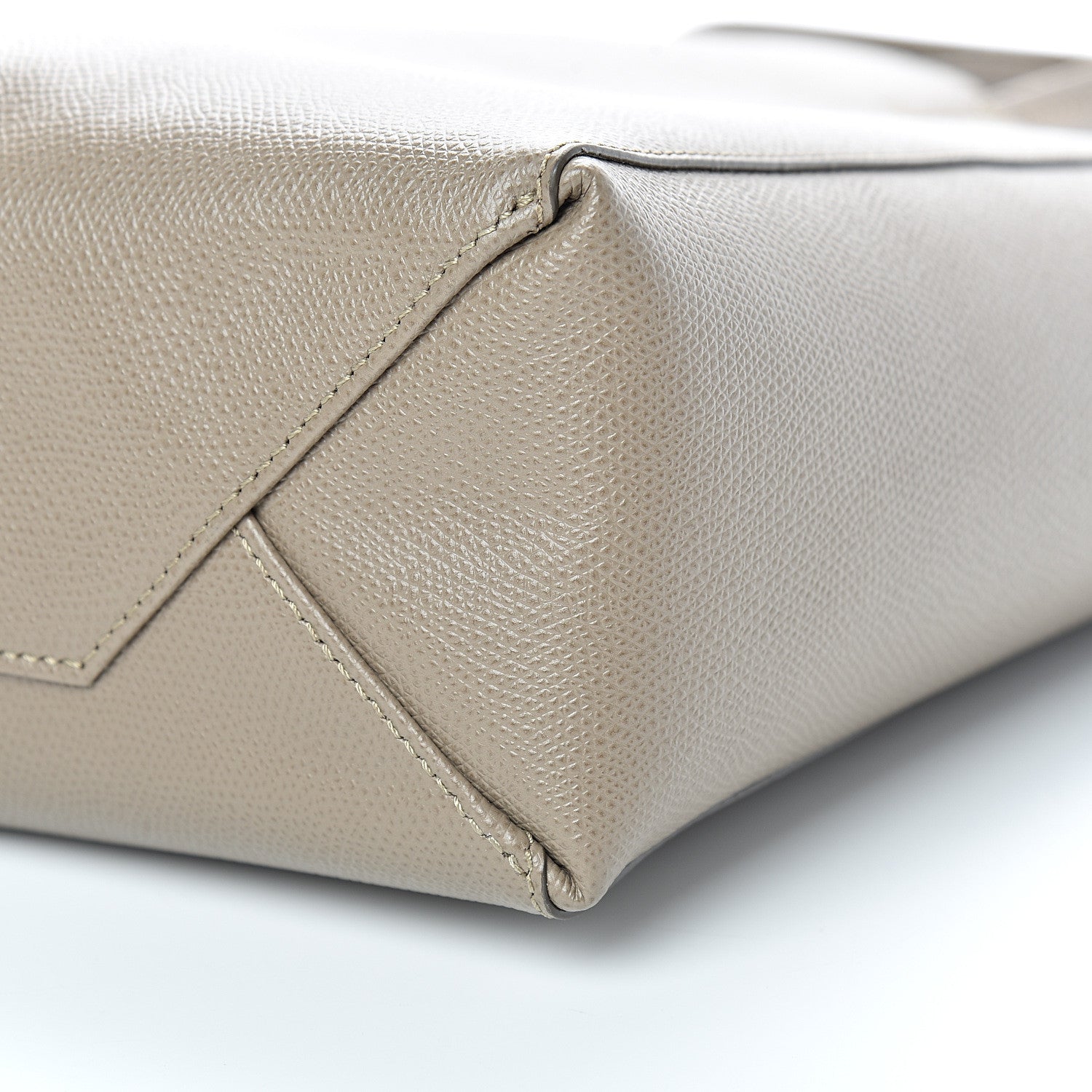Celine Grained Calfskin Small Vertical Cabas Beige 9 of 9