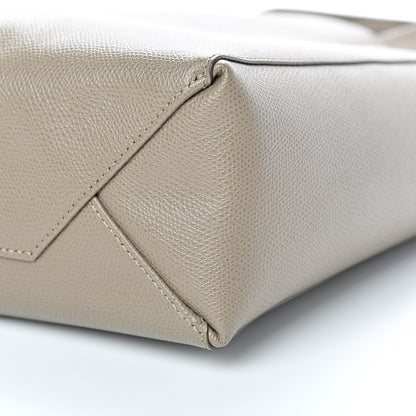 Celine Grained Calfskin Small Vertical Cabas Beige 9 of 9