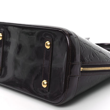 Louis Vuitton Vernis Alma PM Amarante 9 of 11