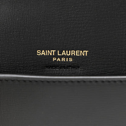 Saint Laurent Smooth Calfskin Monogram Phone Holder Crossbody Black 12 of 16