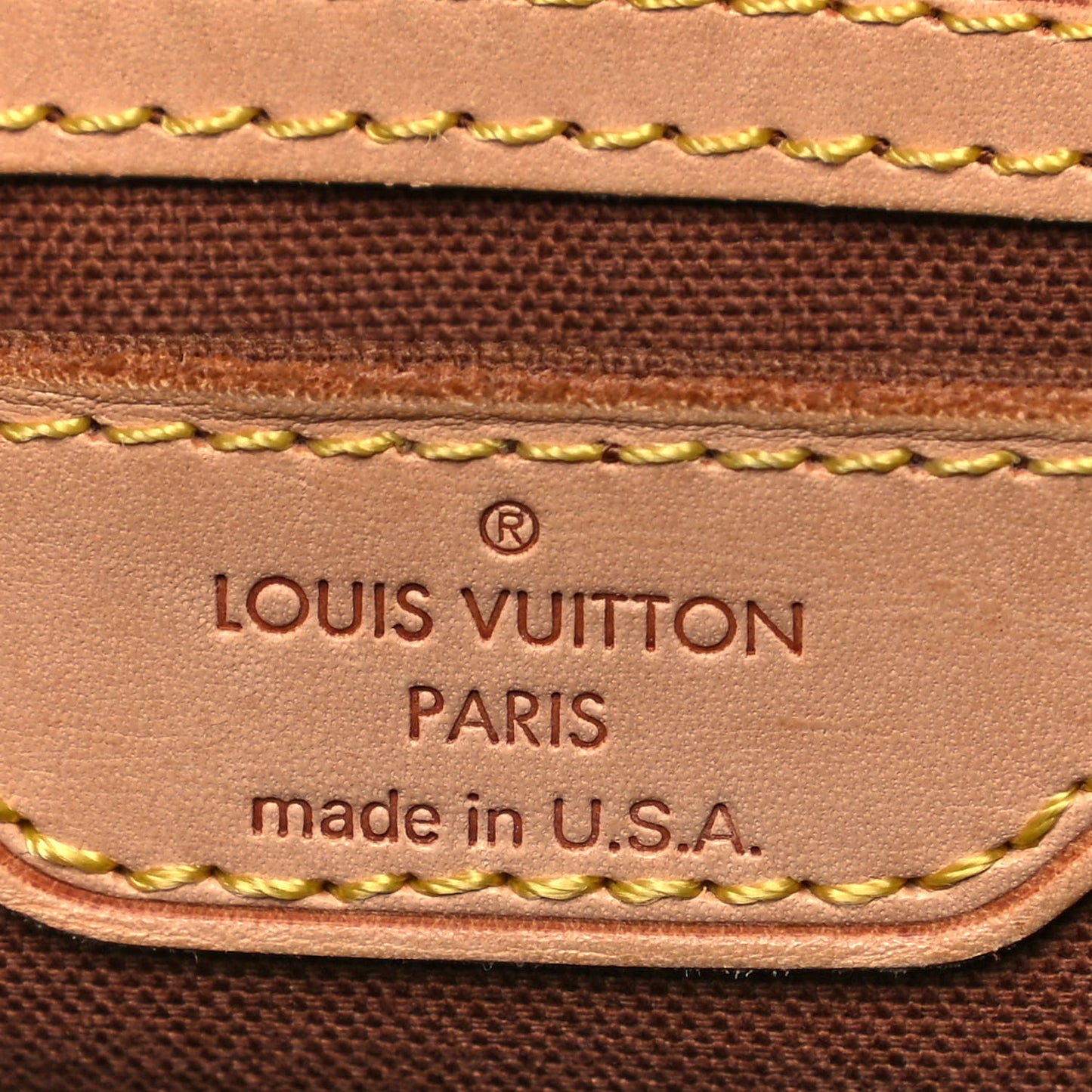 Monogram Cabas Piano