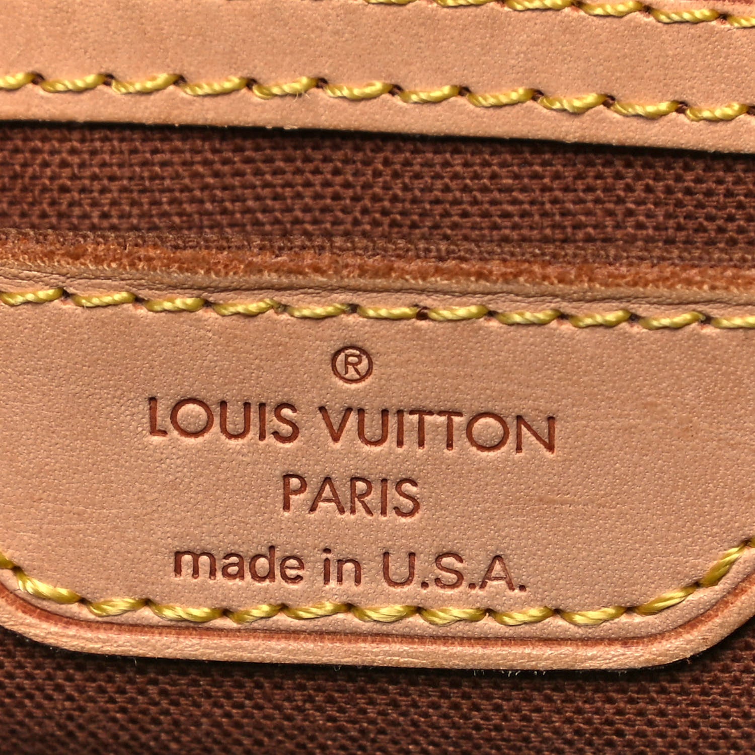 Louis Vuitton Monogram Cabas Piano 6 of 15