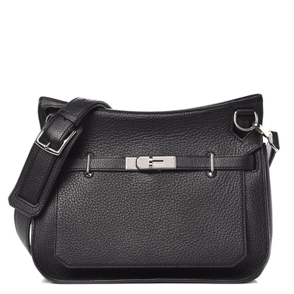 Hermes Taurillon Clemence Jypsiere 28 Black 1 of 8