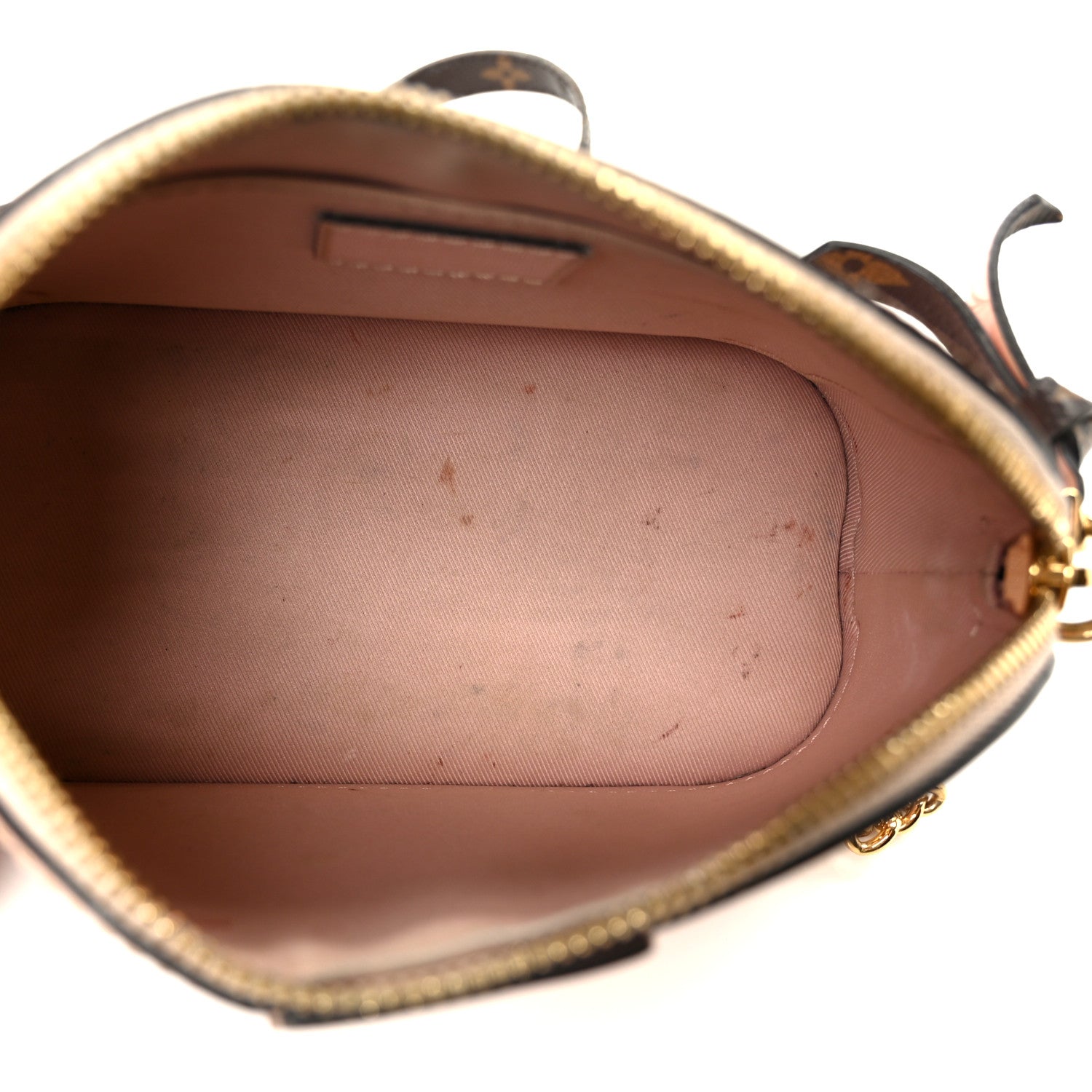 Louis Vuitton Vernis Monogram Alma Mini Rose Ballerine 7 of 10
