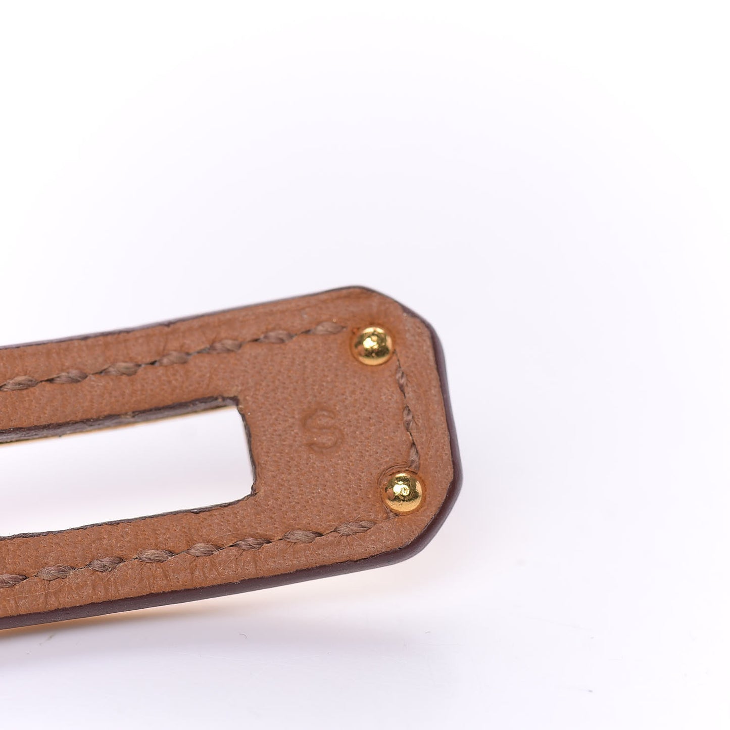 Epsom Kelly Double Tour Bracelet S Orange