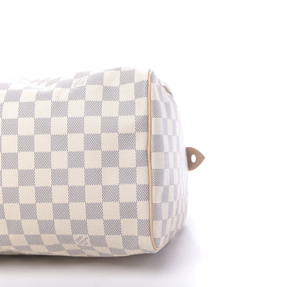 Louis Vuitton Damier Azur Speedy 30 9 of 11
