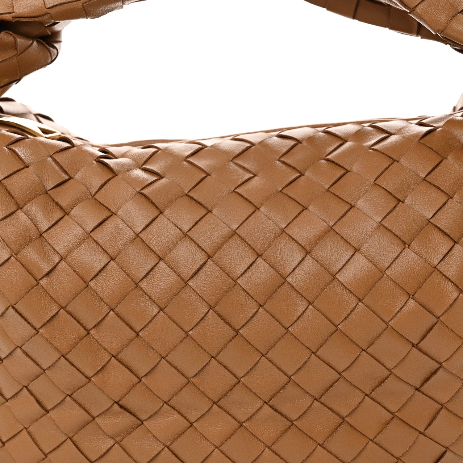 Bottega Veneta Nappa Intrecciato Teen Jodie Hobo Caramel 8 of 12