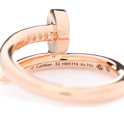 Cartier 18K Pink Gold Juste Un Clou Ring 52 6 3 of 4