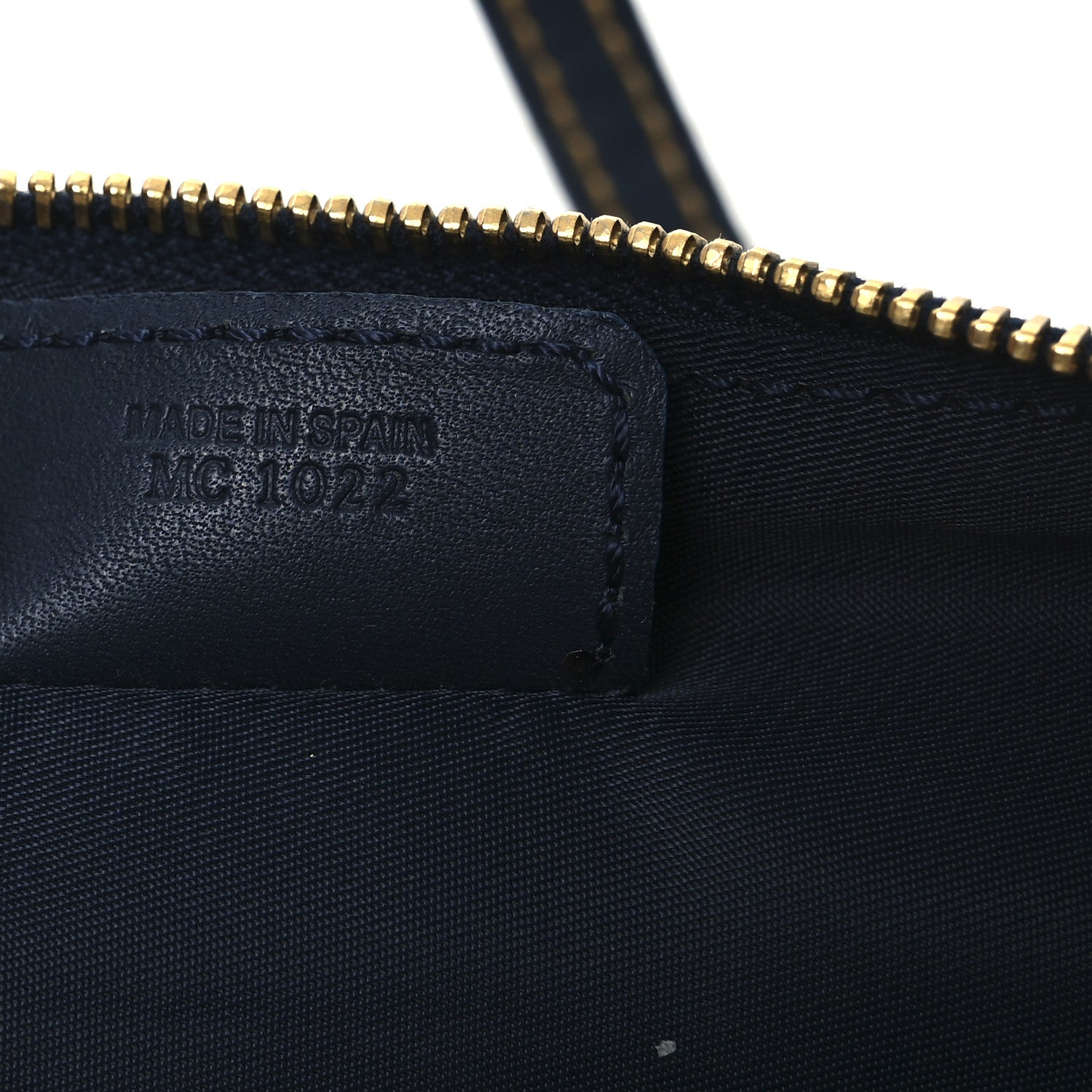 Christian Dior Monogram Mini Saddle Pochette Navy 7 of 13