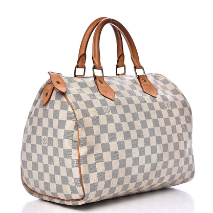Louis Vuitton Damier Azur Speedy 30 3 of 22