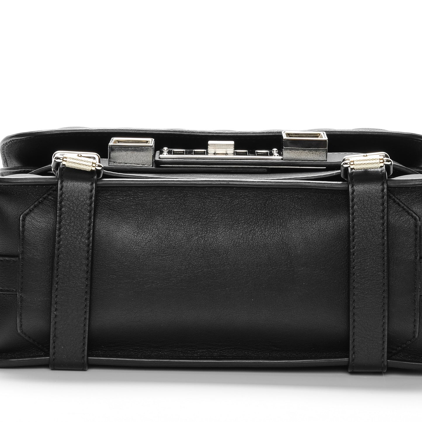 Lambskin Quilted PS11 Classic Shoulder Bag Black