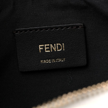 Fendi Vitello Grace Matte Small Fendigraphy Hobo Bag White Ice 6 of 10