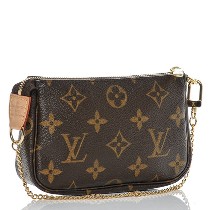 Louis Vuitton Monogram Complice Trunks and Bags Mini Pochette Accessories Beige 3 of 5