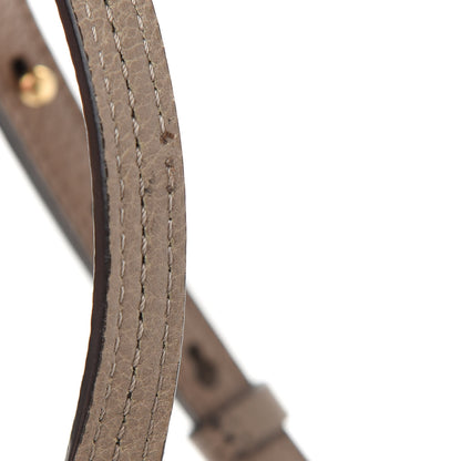 Chloe Calfskin Suede Small Nile Bracelet Bag Motty Grey 10 of 12