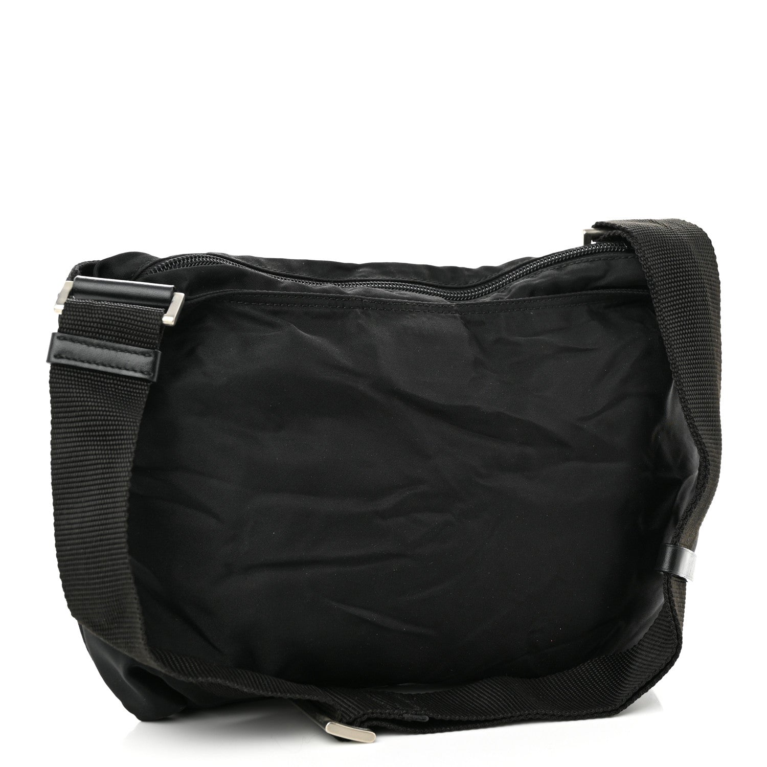 Prada Nylon Vela Sport Messenger Bag Black 2 of 8