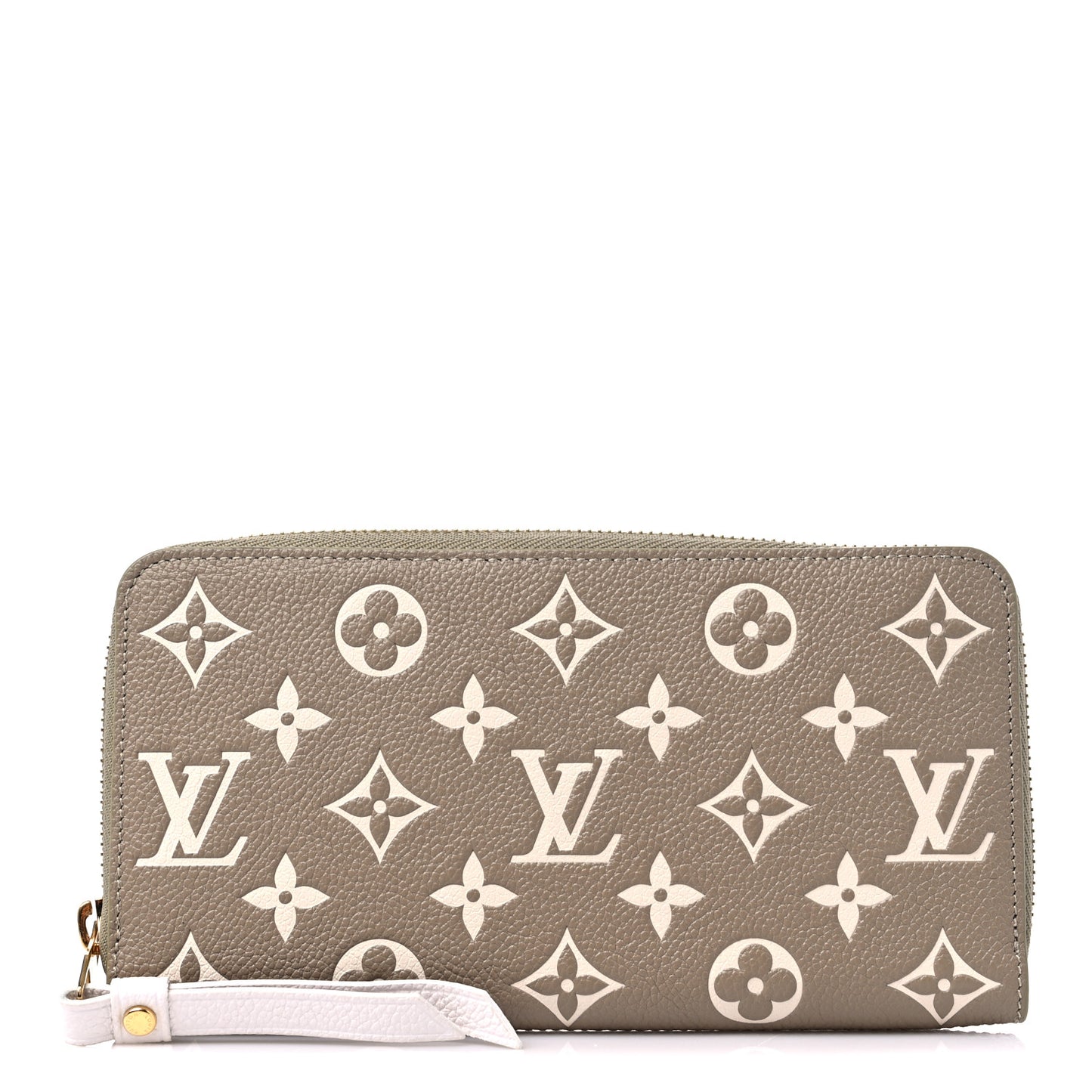Empreinte Monogram Spring in the City Zippy Wallet Kaki Beige Cream