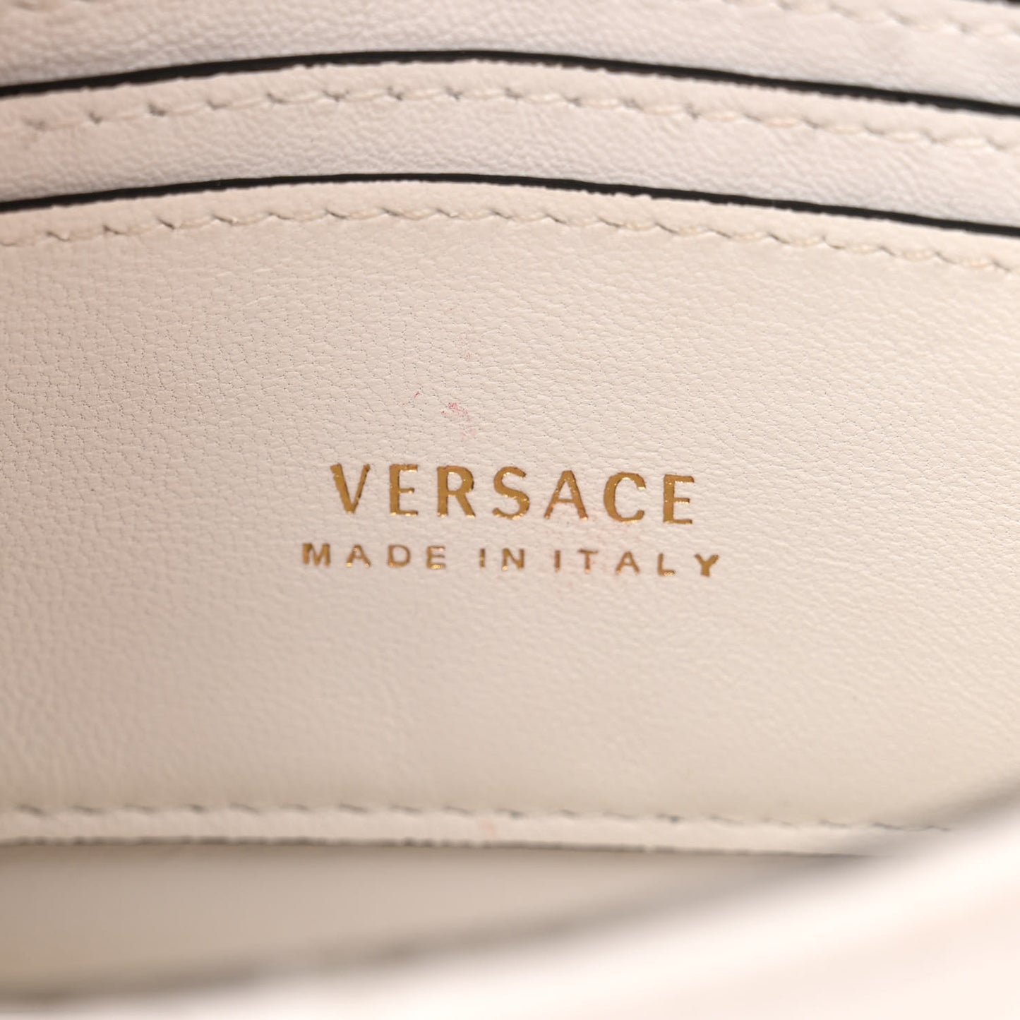 Nappa Quilted Virtus Evening Bag White
