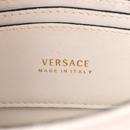 Versace Nappa Quilted Virtus Evening Bag White 6 of 16