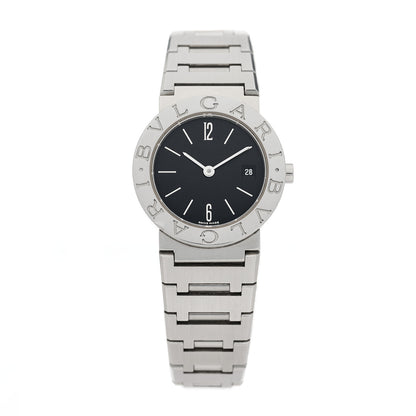 Bulgari Stainless Steel 26mm Quartz Watch Black 1 of 4