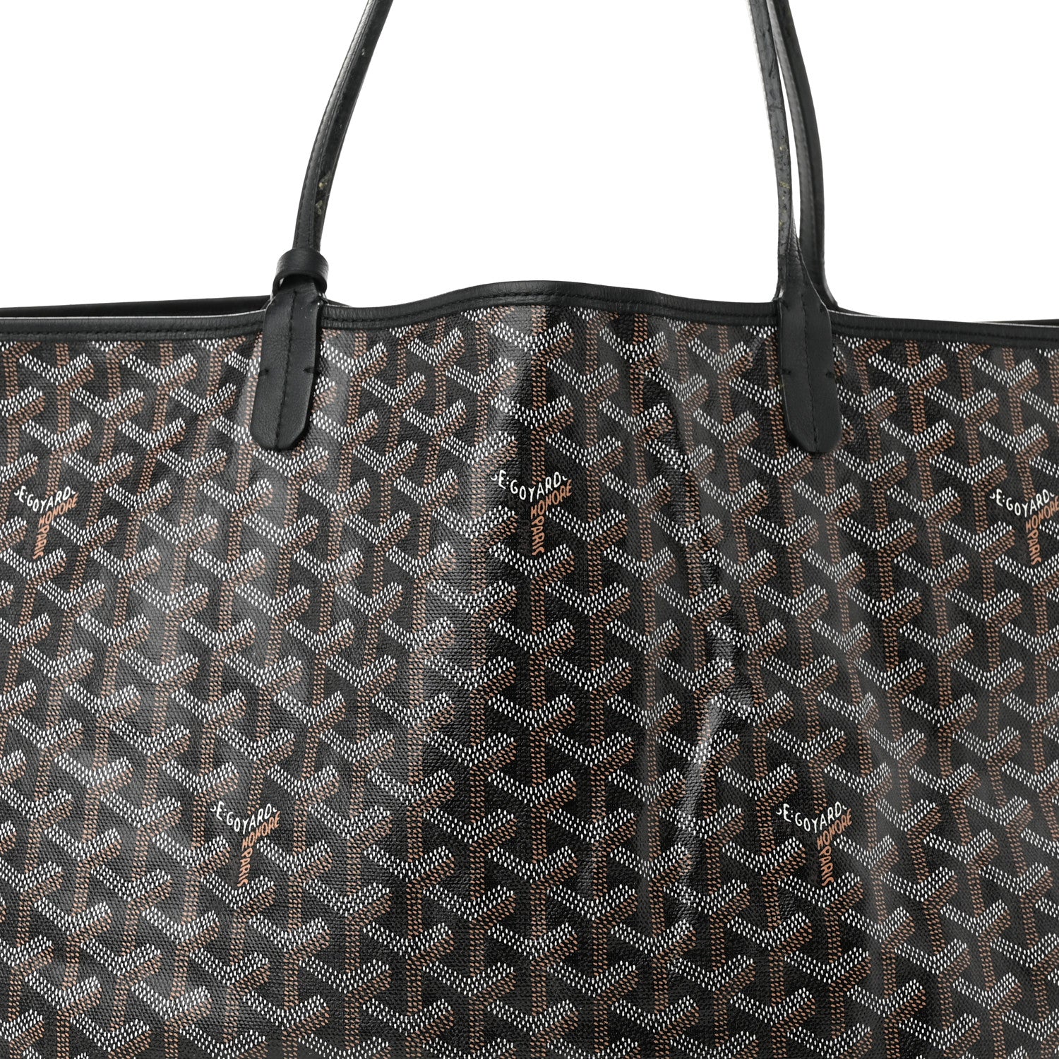 Goyard Goyardine Saint Louis GM Black 9 of 13