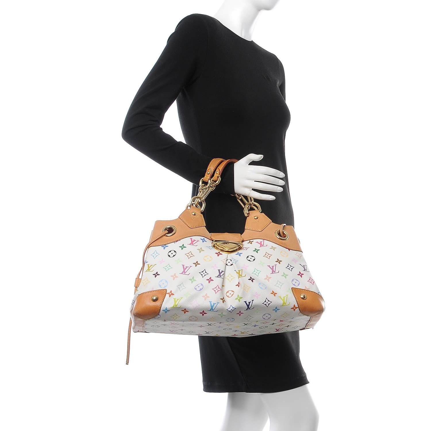 Louis Vuitton Monogram Multicolor Ursula White 2 of 18