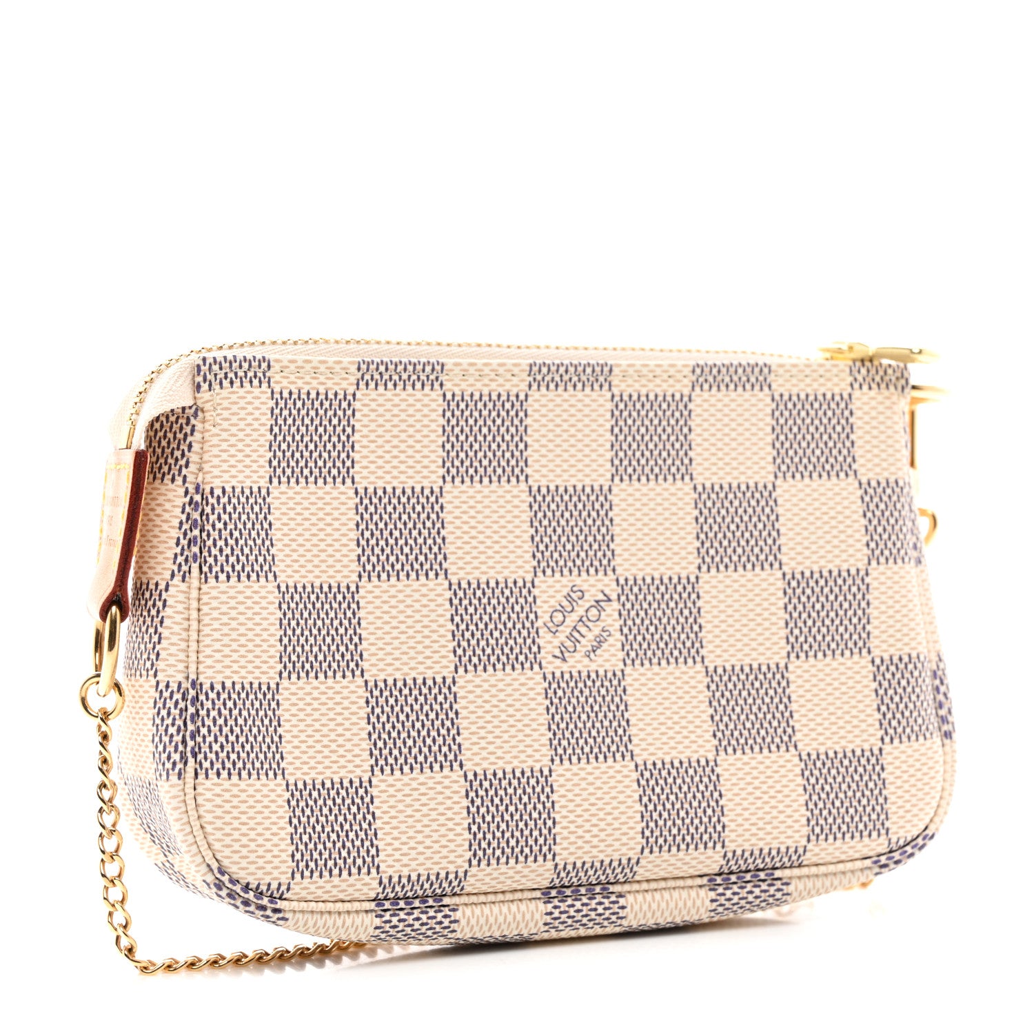 Louis Vuitton Damier Azur Mini Pochette Accessories 2 of 7