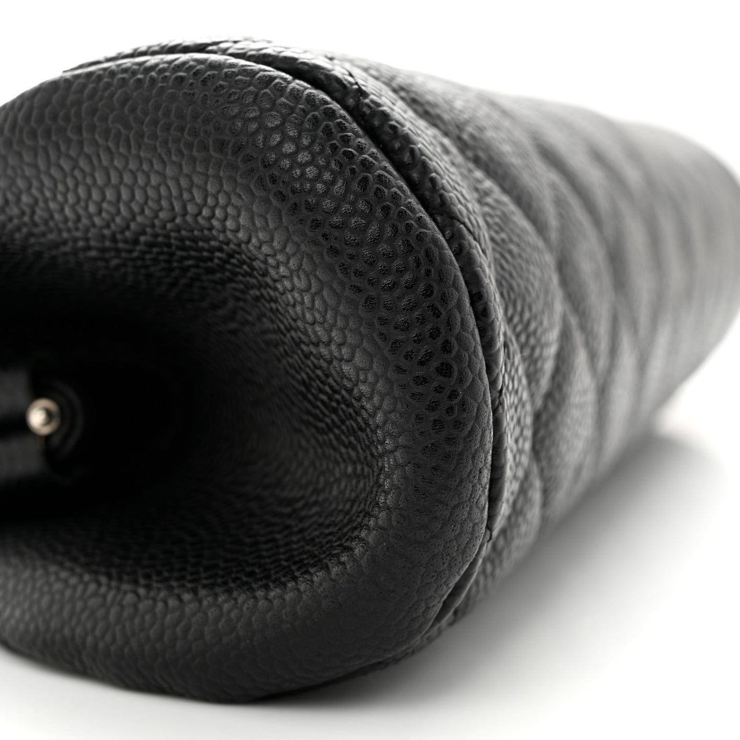 Caviar Quilted Timeless Clutch Black
