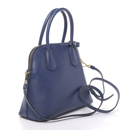 Prada Saffiano Cuir Bauletto Bluette 3 of 10