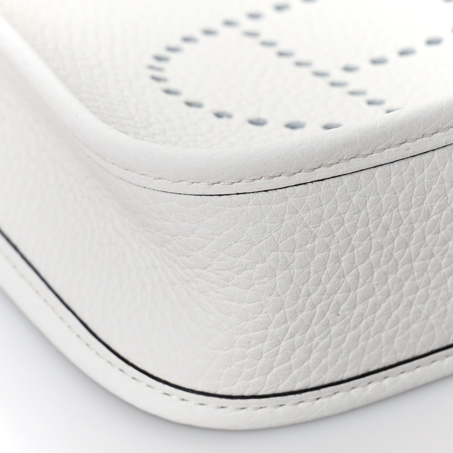 Hermes Taurillon Clemence Amazone Evelyne TPM New White 7 of 9