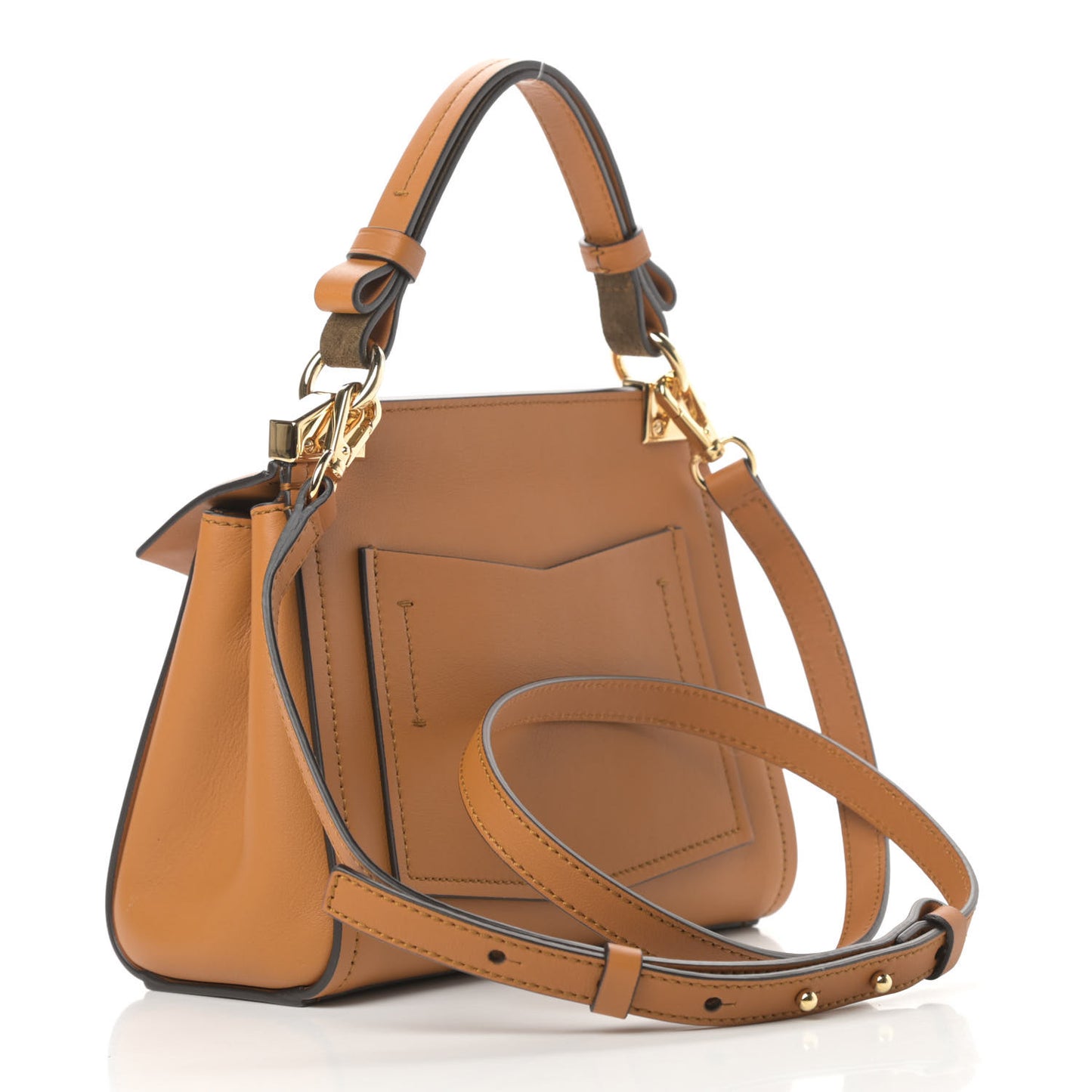 Calfskin Mini Mystic Shoulder Bag Desert