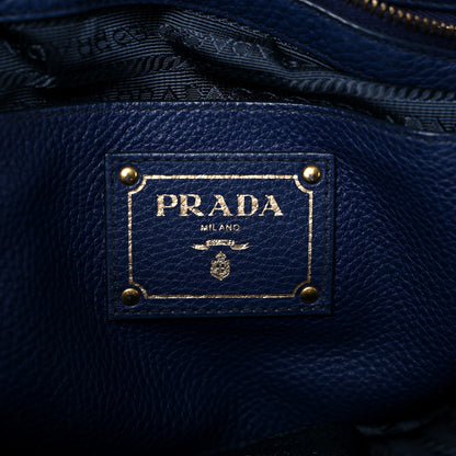 Prada Vitello Daino Tote Bluette 5 of 12
