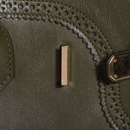 Hermes Tadelakt Ghillies Birkin 35 Vert Veronese 12 of 25