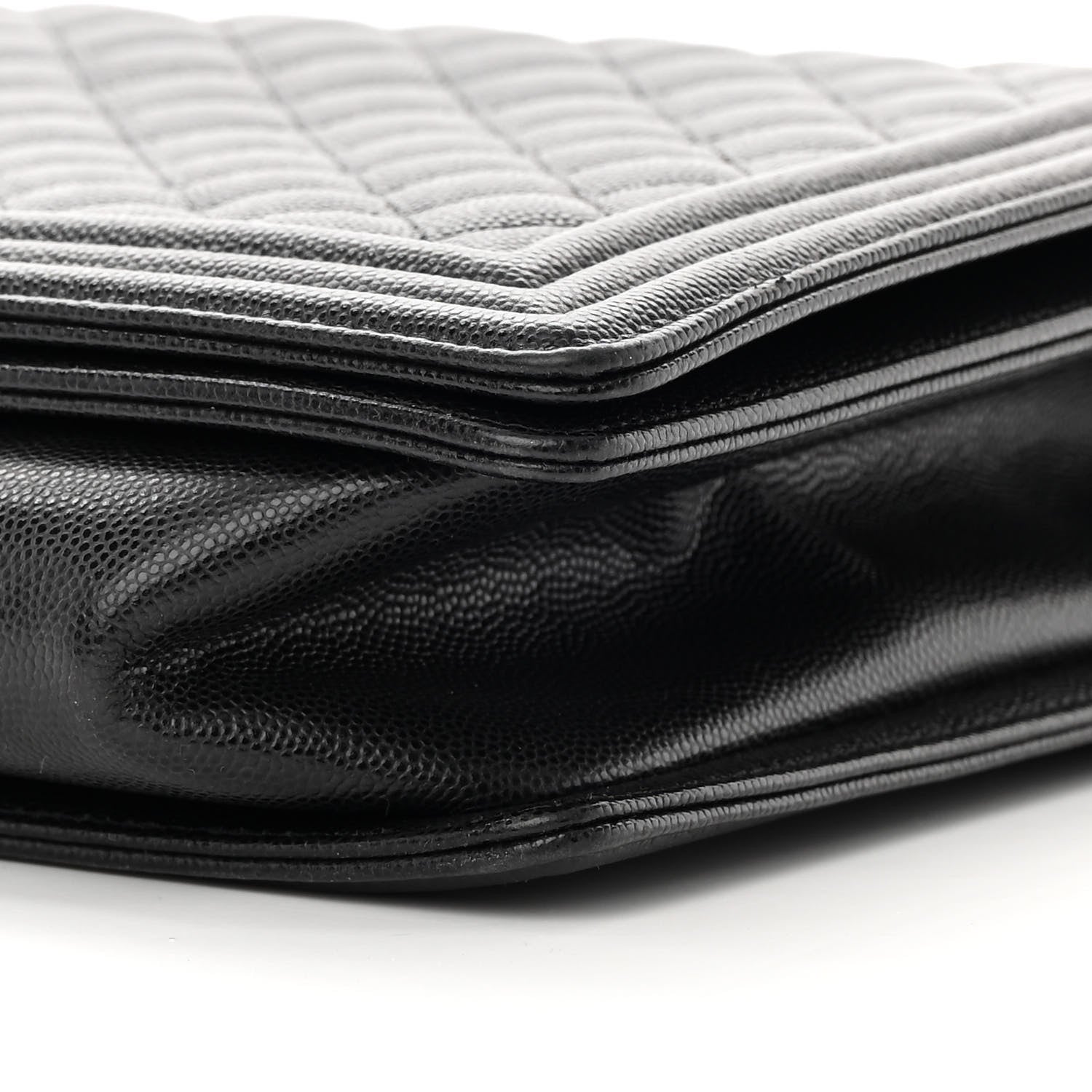 Chanel Caviar Quilted Large Boy Flap Black 10 of 14