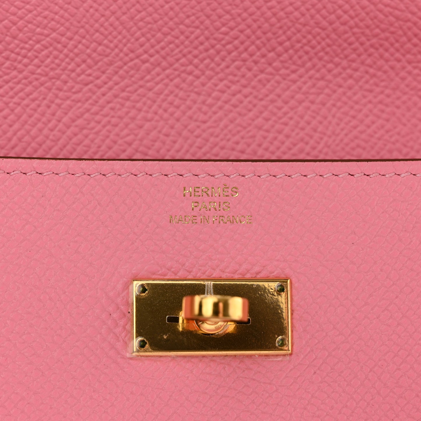 Epsom Kelly Longue Wallet Rose Confetti